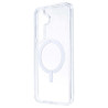 Funda Transparente Logo Compatible con Magsafe para Samsung Galaxy S25