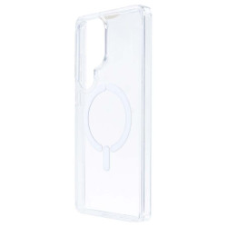 Funda Transparente Resistente Compatible con MagSafe para Samsung Galaxy S25 Ultra