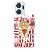 Funda para Honor X7A del Real Murcia Escudo Fondo Blanco  - Licencia Oficial Real Murcia