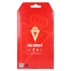 Funda para Honor X7A del Real Murcia Escudo Fondo Blanco  - Licencia Oficial Real Murcia