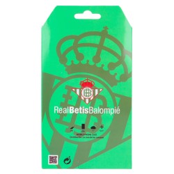 Funda para Honor X7A del Real Betis Balompié Escudo Verde Fondo trama  - Licencia Oficial Real Betis Balompié