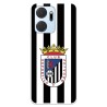 Funda para Honor X7A del Club Deportivo Badajoz Escudo Blanquinegro  - Licencia Oficial Club Deportivo Badajoz