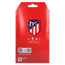 Funda para Honor X7A del Atlético de Madrid Escudo Dorado Fondo Negro  - Licencia Oficial Atlético de Madrid