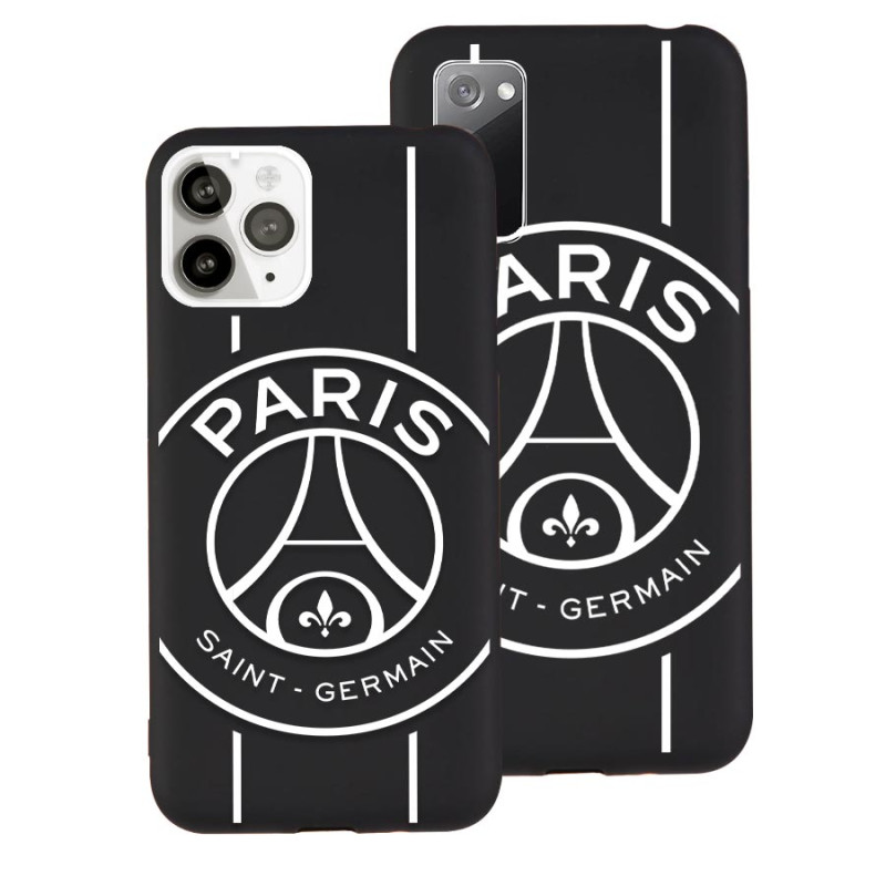 Coque Officielle PSG - Leather noir