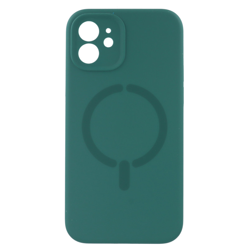 Funda Compatible con MagSafe con Cubre Cámara para iPhone 12 Mini