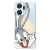 Funda para Honor X7A Oficial de Warner Bros Bugs Bunny Silueta Transparente - Looney Tunes