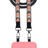 Lanyard Étnico de Cuentas - Colgante para Móvil y Bolso