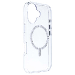 Funda Antiyellow Compatible con MagSafe con Brillantes para iPhone 16