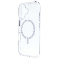 Funda Antiyellow Compatible con MagSafe con Brillantes para iPhone 16