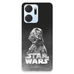 Funda para Honor X7A Oficial de Star Wars Darth Vader Fondo negro - Star Wars