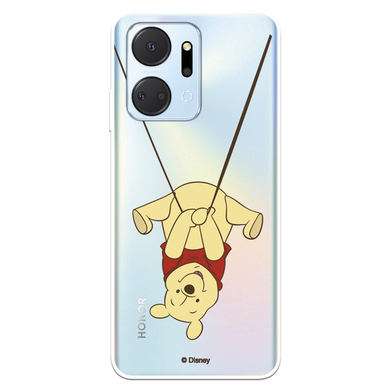 Funda para Honor X7A Oficial de Disney Winnie  Columpio - Winnie The Pooh