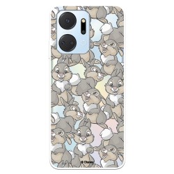 Funda para Honor X7A Oficial de Disney Tambor Patrones - Bambi