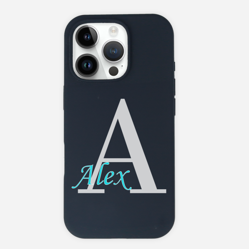 Coque Ultra Soft Inicial avec Nom Horizontal - Édition Limitée Coque Ultra Soft Inicial avec Nom Horizontal - Édition Limitée