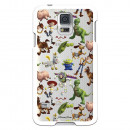 Coque Officielle Disney Toy Story Silhouettes Transparente - Toy Story pour Samsung Galaxy S5