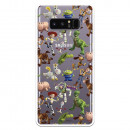 Coque Officielle Disney Toy Story Silhouettes Transparente - Toy Story pour Samsung Galaxy Note8