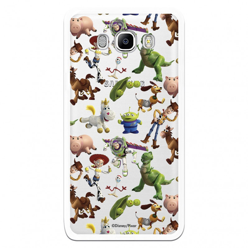 Coque Officielle Disney Toy Story Silhouettes Transparente - Toy Story pour Samsung Galaxy J7 2016