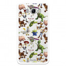 Coque Officielle Disney Toy Story Silhouettes Transparente - Toy Story pour Samsung Galaxy J7 2016