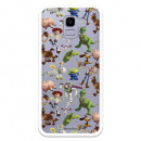 Coque Officielle Disney Toy Story Silhouettes Transparente - Toy Story pour Samsung Galaxy J6 2018