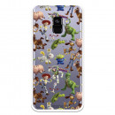 Coque Officielle Disney Toy Story Silhouettes Transparente - Toy Story pour Samsung Galaxy A8 2018