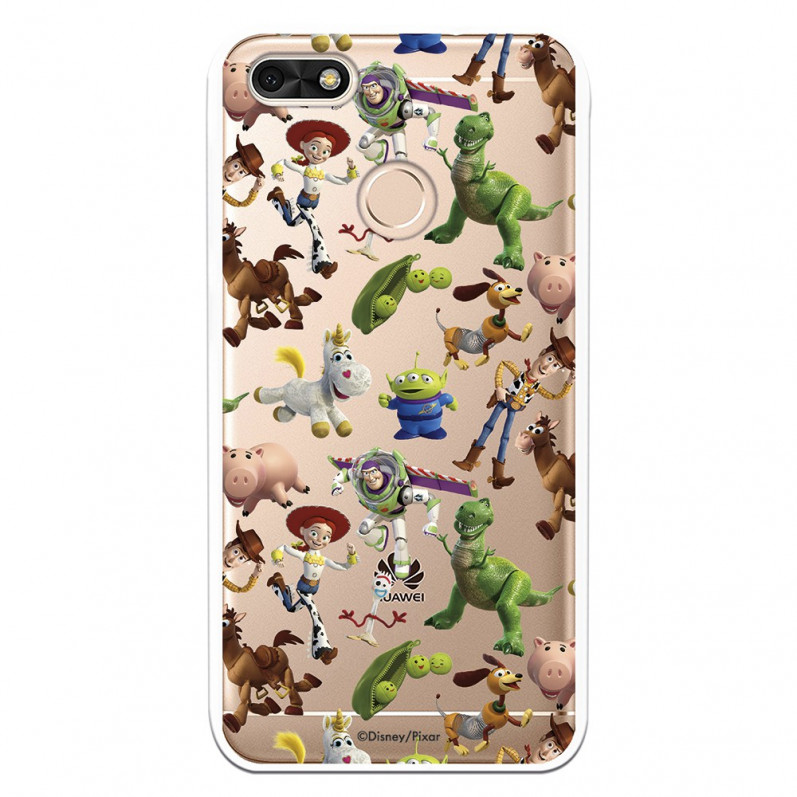 Coque Officielle Disney Toy Story Silhouettes Transparente - Toy Story pour Huawei Y6 Pro 2017