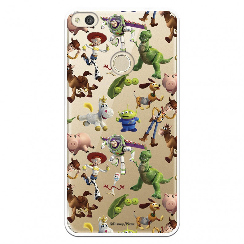 Coque Officielle Disney Toy Story Silhouettes Transparente - Toy Story pour Huawei P8 Lite 2017