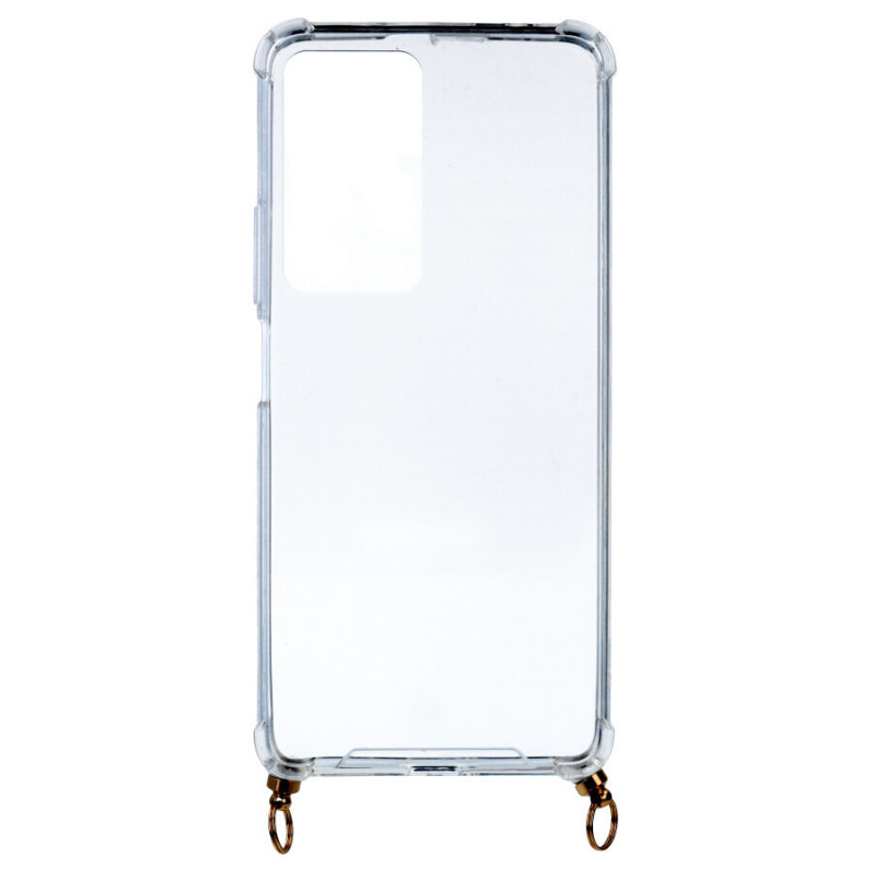Capa Transparente com Suporte para Cordão para Xiaomi Poco F4 5G - La Casa de las Carcasas, Acessórios e Capas para telemóveis