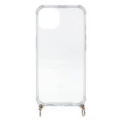 Capa Transparente com Suporte para Cordão para iPhone 14 - La Casa de las Carcasas, Acessórios e Capas para telemóveis