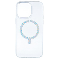 Coque Ring Glitter Compatible avec Magsafe pour iPhone 14 Pro - La Casa de las Carcasas, Accessoires et Coques pour téléphones