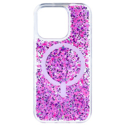 Coque Ring Glitter Compatible avec Magsafe pour iPhone 16 Pro - La Casa de las Carcasas, Accessoires et Coques pour téléphones p