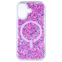 Coque Ring Glitter Compatible avec Magsafe pour iPhone 16 Plus - La Casa de las Carcasas, Accessoires et Coques pour téléphones 