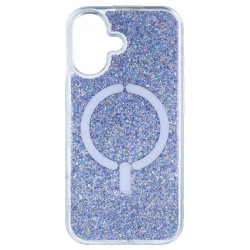 Coque Ring Glitter Compatible avec Magsafe pour iPhone 16 - La Casa de las Carcasas, Accessoires et Coques pour téléphones porta