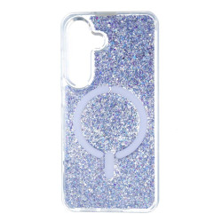 Coque Ring Glitter Compatible avec Magsafe pour Samsung Galaxy S25 - La Casa de las Carcasas, Accessoires et Coques pour télépho
