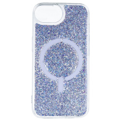 Coque Ring Glitter Compatible avec Magsafe pour iPhone 16e - La Casa de las Carcasas, Accessoires et Coques pour téléphones port