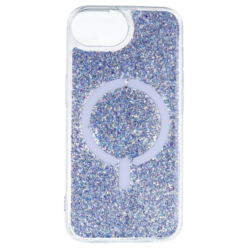Coque Ring Glitter Compatible avec Magsafe pour iPhone 16e - La Casa de las Carcasas, Accessoires et Coques pour téléphones port Coque Ring Glitter Compatible avec Magsafe pour iPhone 16e - La Casa de las Carcasas, Accessoires et Coques pour téléphones port
