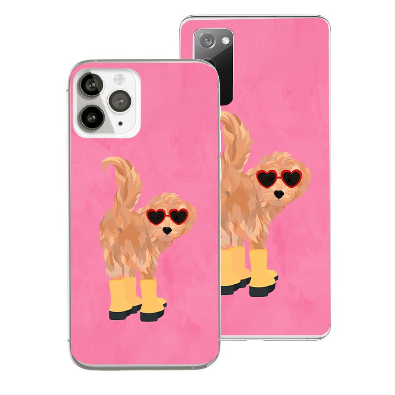 Coque Officielle Pictufy - Chien Lunettes Coque Officielle Pictufy - Chien Lunettes
