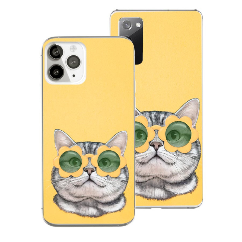 Coque Officielle Pictufy - Chat Lunettes Coque Officielle Pictufy - Chat Lunettes