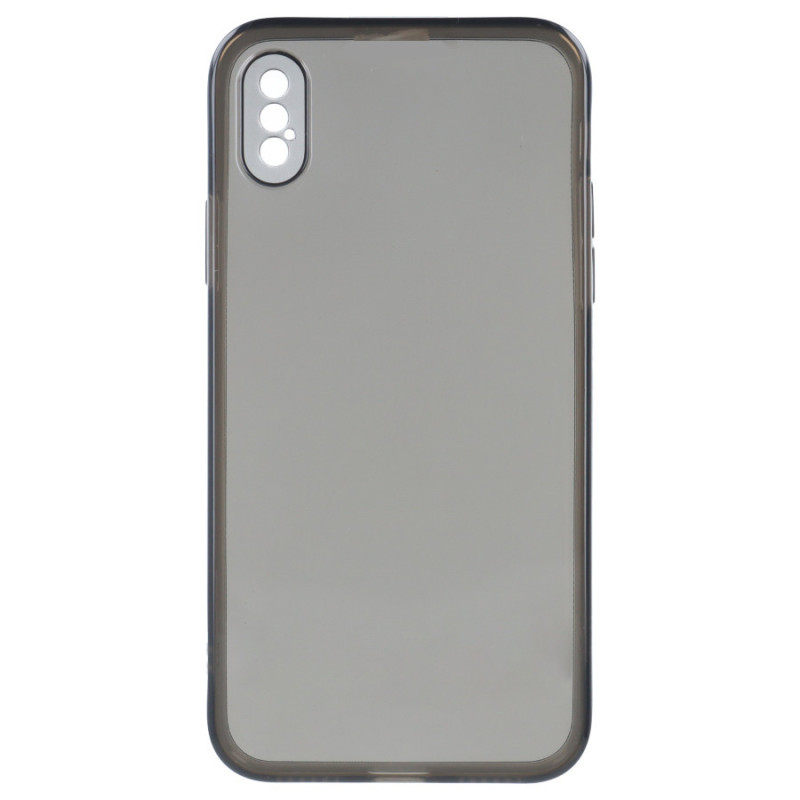 Coque silicone couleur avec protège-caméra pour iPhone X - La Casa de las Carcasas, Accessoires et coques pour téléphones portab
