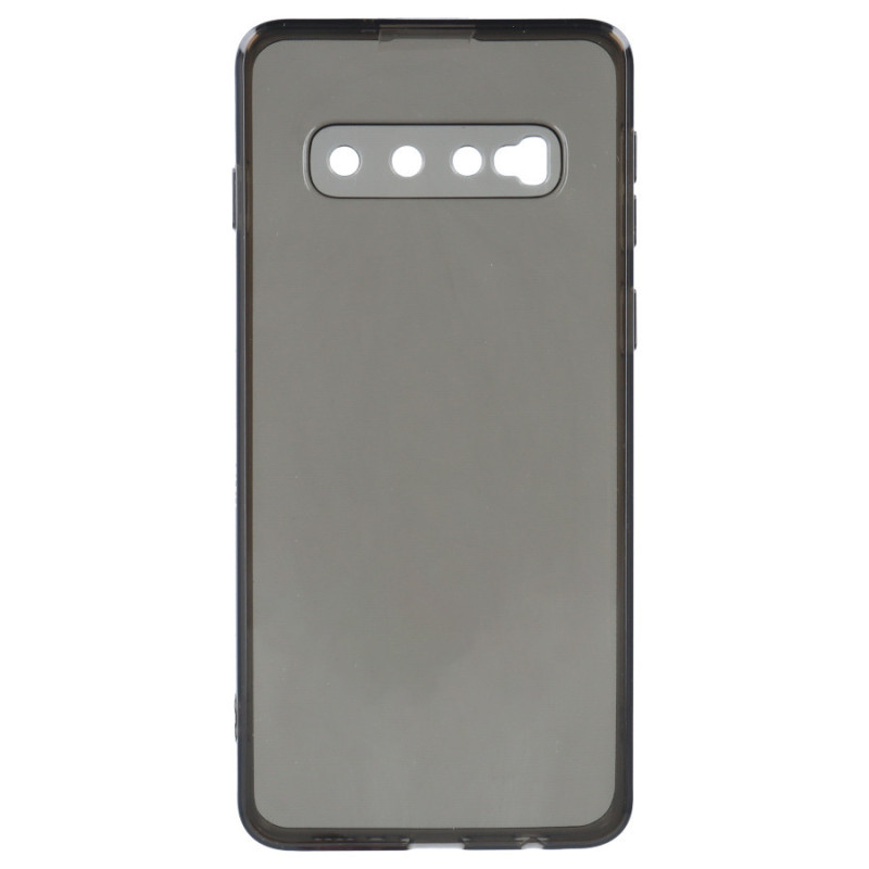 Coque Silicone Couleur avec protège-caméra pour Samsung Galaxy S10 - La Casa de las Carcasas, Accessoires et coques pour télépho