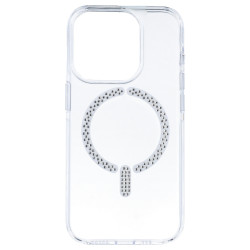 Coque Antiyellow Compatible MagSafe à paillettes  pour iPhone 15 Pro Max - La Casa de las Carcasas, Accesorios y Fundas par