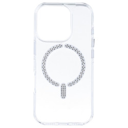 Coque Antiyellow Compatible MagSafe à paillettes  pour iPhone 16 Pro - La Casa de las Carcasas, Accesorios y Fundas pour mó