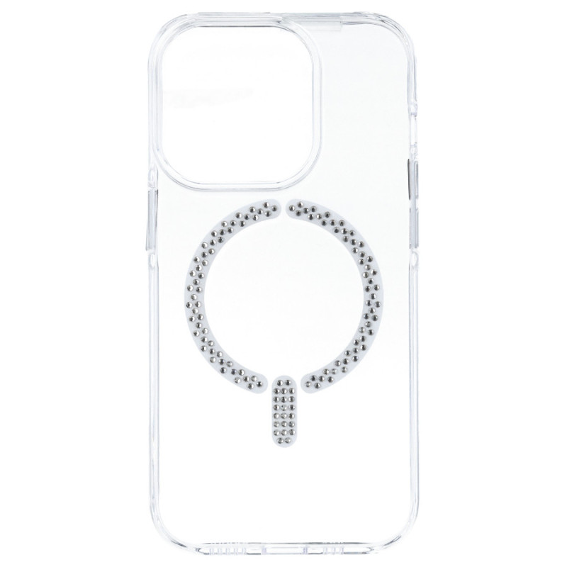 Coque Antiyellow Compatible MagSafe à paillettes pour iPhone 14 Pro - La Casa de las Carcasas, Accessoires et Coques pour télép Coque Antiyellow Compatible MagSafe à paillettes pour iPhone 14 Pro - La Casa de las Carcasas, Accessoires et Coques pour télép