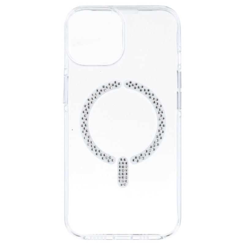 Coque Antiyellow Compatible MagSafe à paillettes pour iPhone 15 - La Casa de las Carcasas, Accessoires et Coques pour téléphone Coque Antiyellow Compatible MagSafe à paillettes pour iPhone 15 - La Casa de las Carcasas, Accessoires et Coques pour téléphone