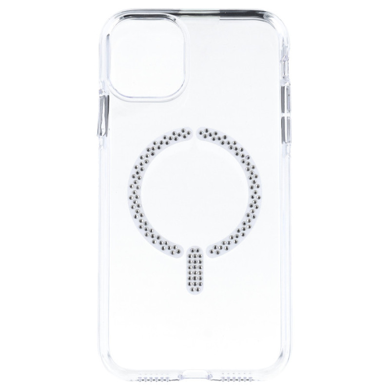 Coque Antiyellow Compatible MagSafe à paillettes pour iPhone 11 - La Casa de las Carcasas, Accessoires et Coques pour téléphones Coque Antiyellow Compatible MagSafe à paillettes pour iPhone 11 - La Casa de las Carcasas, Accessoires et Coques pour téléphones
