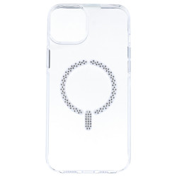 Coque Antiyellow Compatible MagSafe à paillettes pour iPhone 14 Plus - La Casa de las Carcasas, Accessoires et Coques pour télép