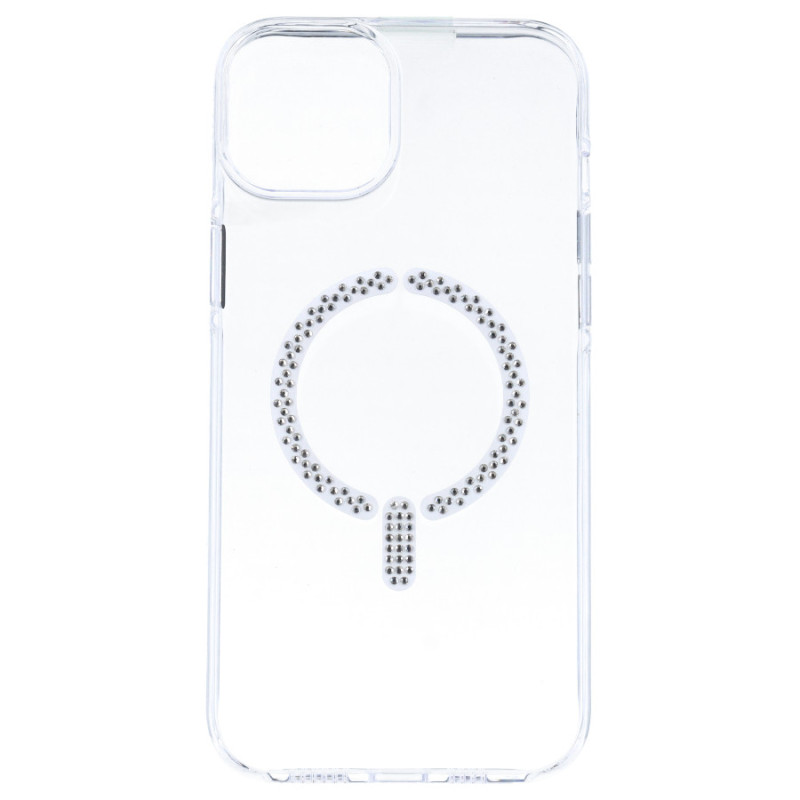 Coque Antiyellow Compatible MagSafe à paillettes pour iPhone 14 Plus - La Casa de las Carcasas, Accessoires et Coques pour télép Coque Antiyellow Compatible MagSafe à paillettes pour iPhone 14 Plus - La Casa de las Carcasas, Accessoires et Coques pour télép