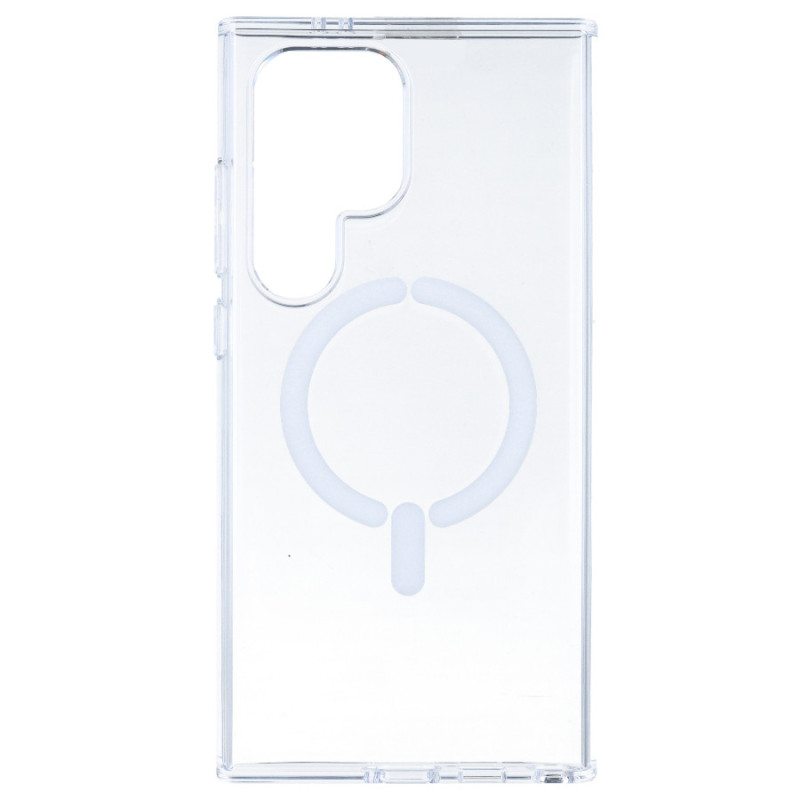 Coque Transparente Résistante Compatible avec Magsafe pour Samsung Galaxy S24 Ultra - La Casa de las Carcasas, Accesorios y Fund
