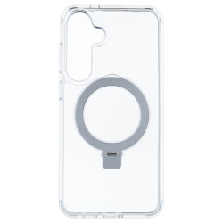 Coque Transparente Compatible Magsafe Ring pour Samsung Galaxy S24 Plus