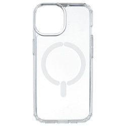 Coque Transparente Logo Compatible avec Magsafe pour iPhone 15 - La Casa de las Carcasas, Accessoires et coques pour téléphones