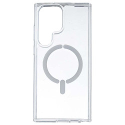 Coque Transparente Logo Compatible avec Magsafe pour Samsung Galaxy S23 Ultra - La Casa de las Carcasas, La Casa de las Carcasas