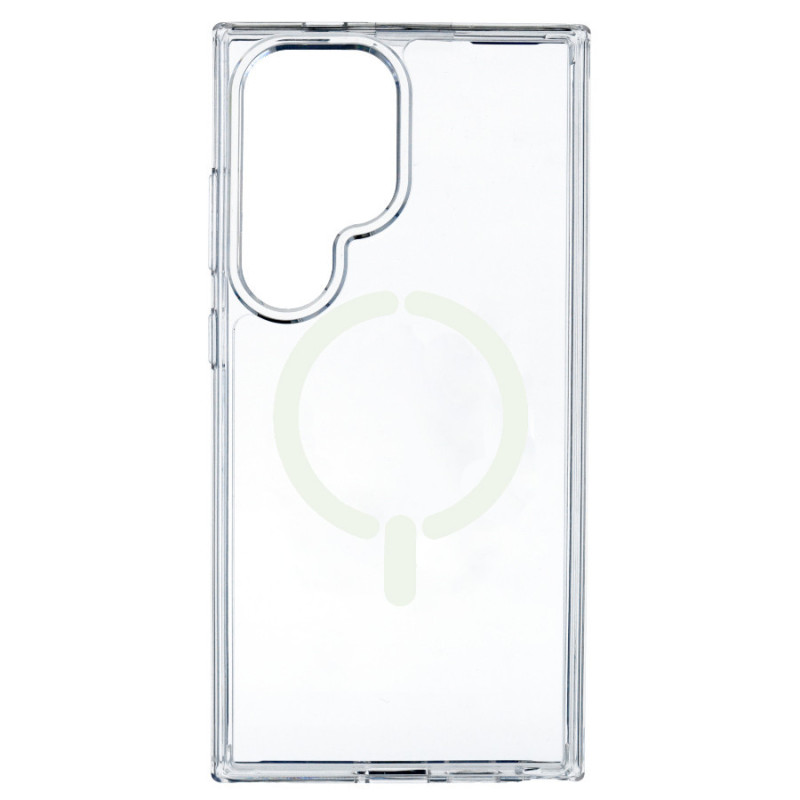 Coque Transparente Logo Compatible avec Magsafe pour Samsung Galaxy S24 Ultra - La Casa de las Carcasas, Accesorios y Fundas pou